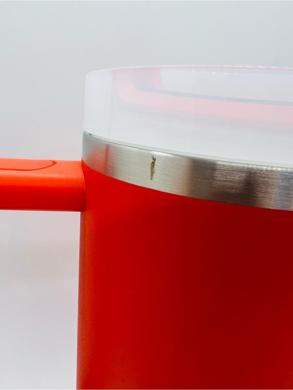 Stanley Bright Orange Travel Mug with Handle 40 ounces - Picture 5 of 13